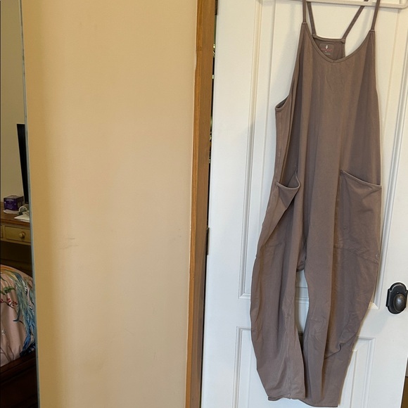 free people movement Pants - Free People Movement Hotshot Romper in Sand.